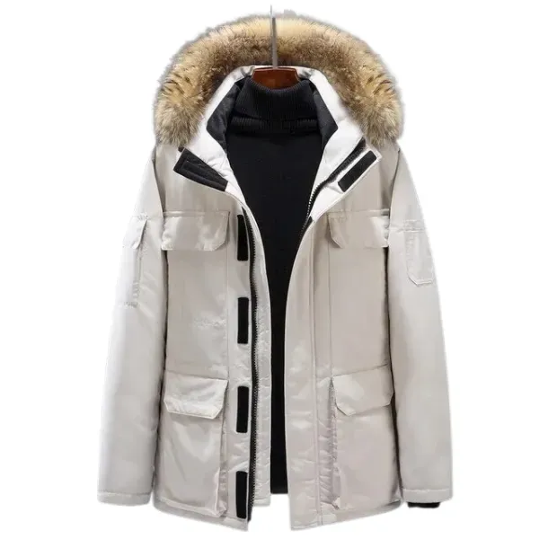 Park Jacket mit Fellkragen