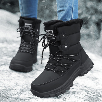 Windfeste, hohe Outdoor-Schneestiefel für Damen