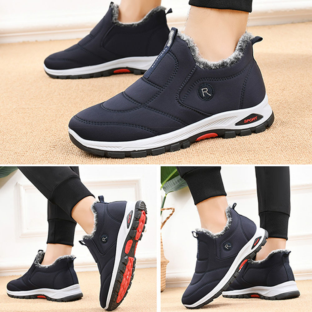 Warme Fleece-Schneestiefel