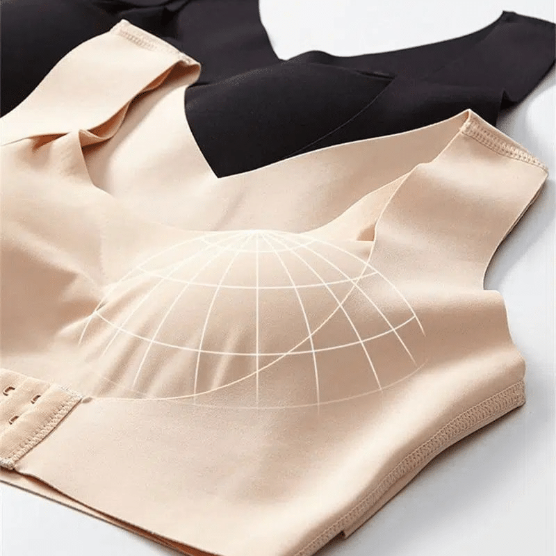 Stützender Haltungskorrektur-BH mit Frontverschluss