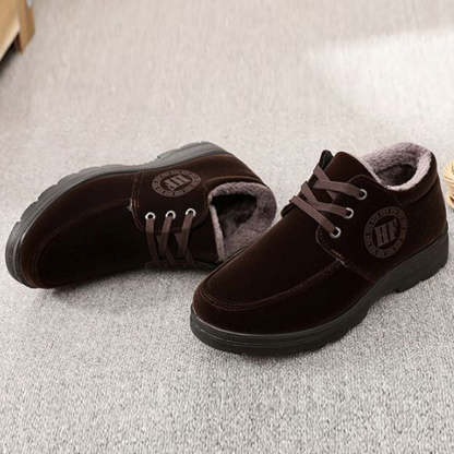 Herren-Winterfleece-Schuhe aus rutschfester, warmer Baumwolle