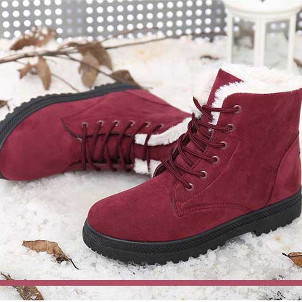 Neue warme Damen-Schneestiefel