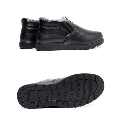 Warme Winter-Slip-on-Plus-Samt-Herren-Baumwollschuhe