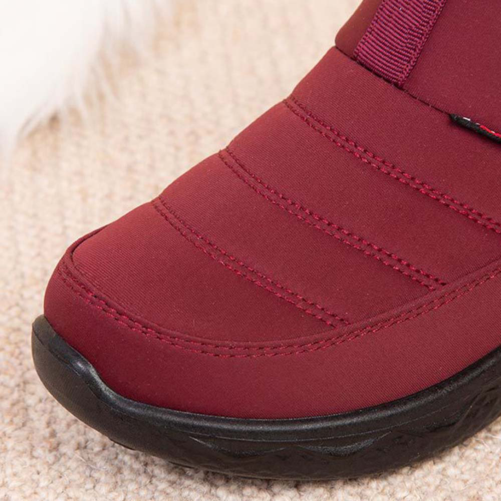Winterstiefel aus verdicktem Samt und warmer Baumwolle