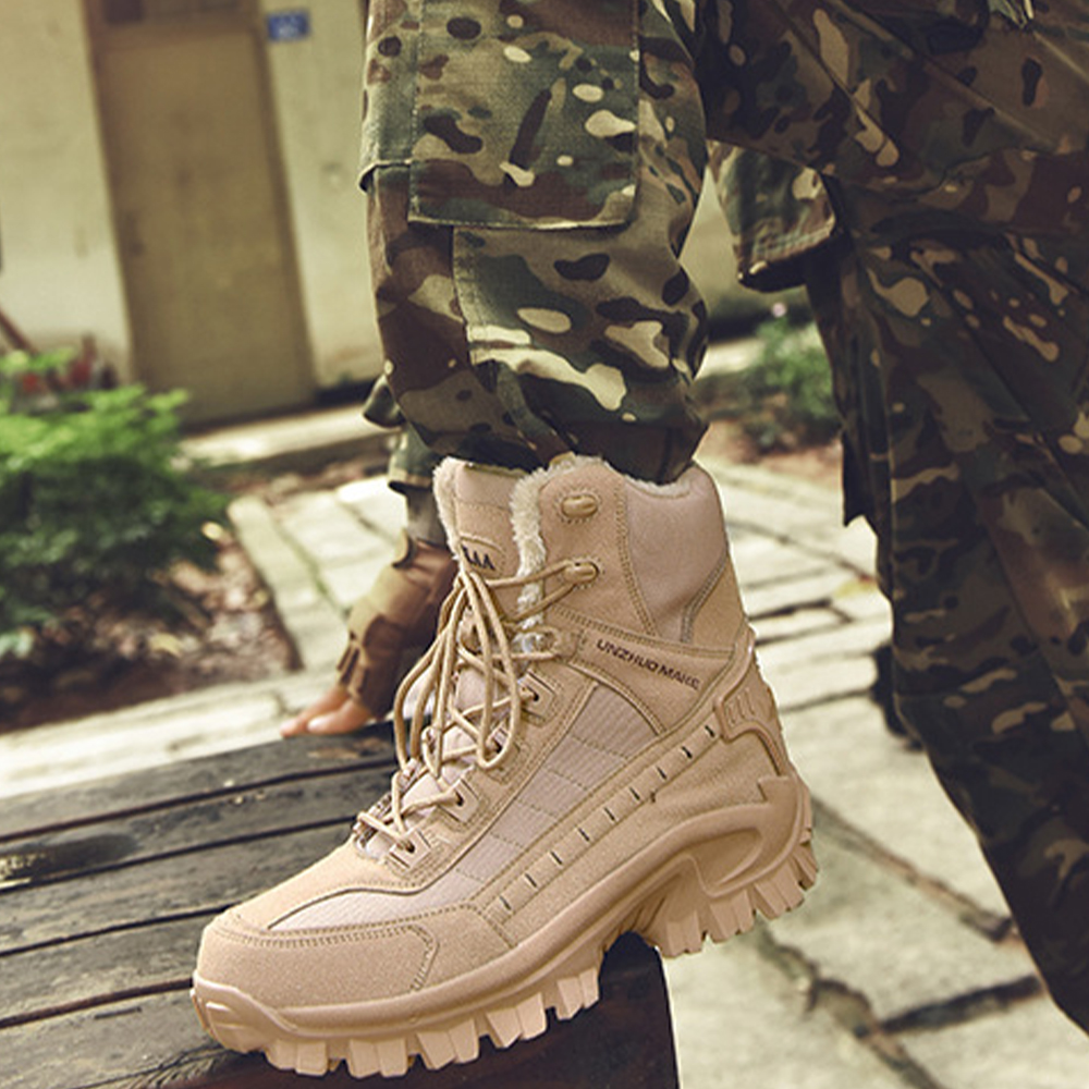 Neue Outdoor-Fleece-Trainingsstiefel für Herren