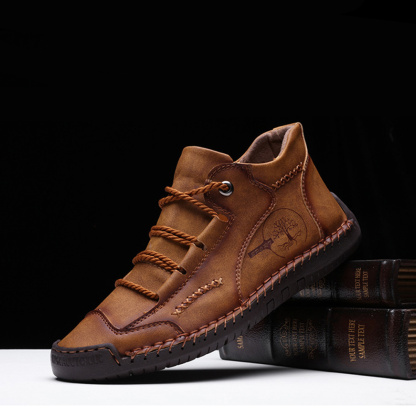 Vintage-Lederstiefel für Herren