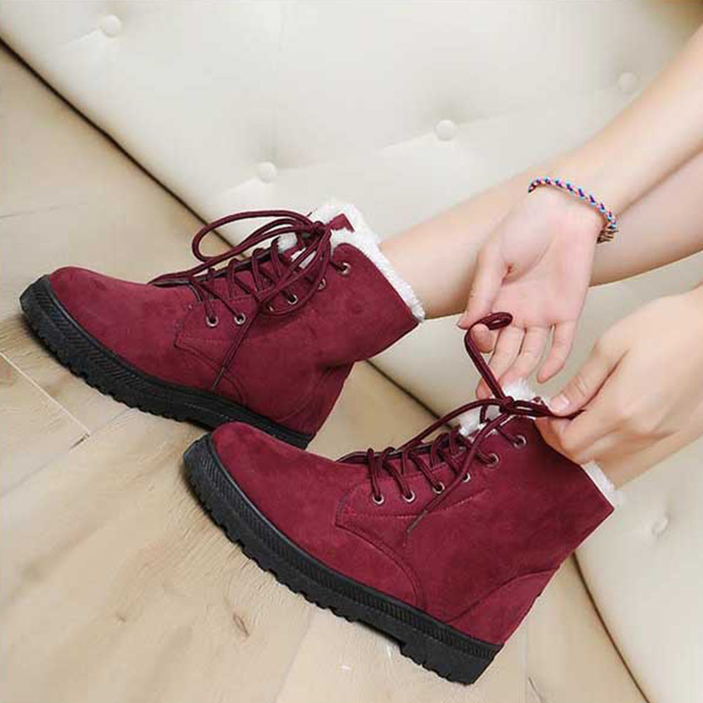 Neue warme Damen-Schneestiefel