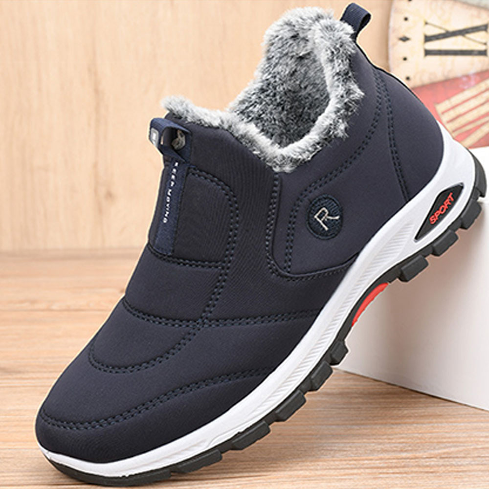 Warme Fleece-Schneestiefel
