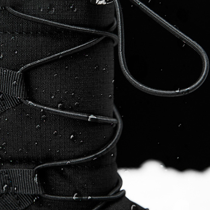 Hoher, dicker und warmer Fleece-Schneestiefel