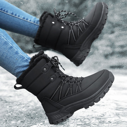 Windfeste, hohe Outdoor-Schneestiefel für Damen