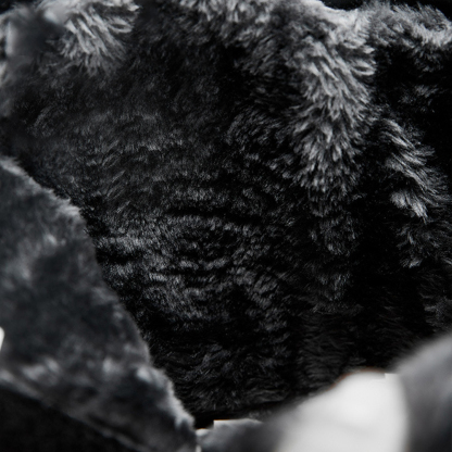 Hoher, dicker und warmer Fleece-Schneestiefel