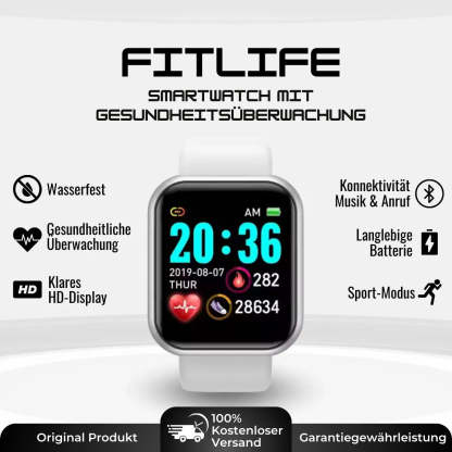 FitLife - Gesundheits u.-Fitness -Smartwatch (2025)