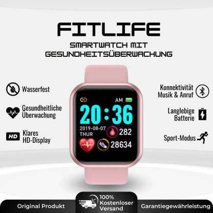 FitLife - Gesundheits u.-Fitness -Smartwatch (2025)