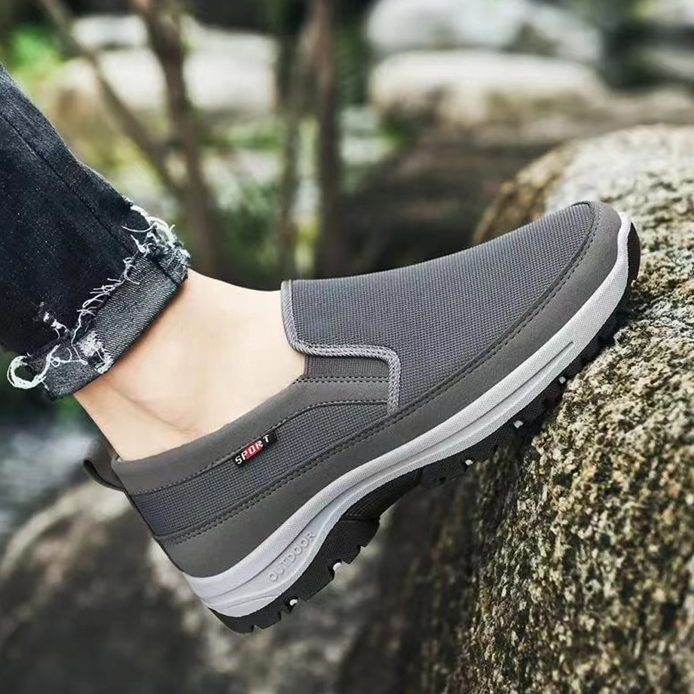 Bequeme und atmungsaktive Herren-Slip-on-Freizeitschuhe