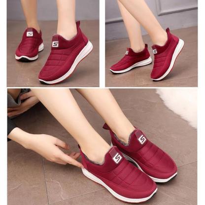Warme Schuhe mit innen Samt