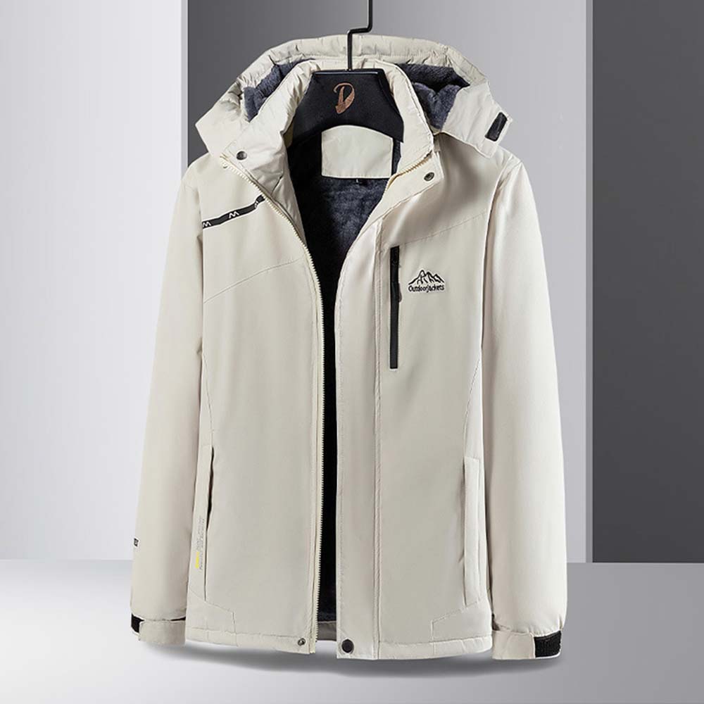  Neue winterliche Herren-Samtverdickungsjacke