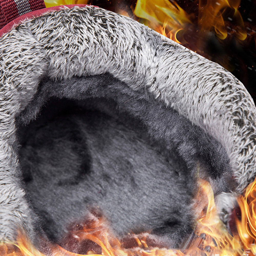Neue Winterplüsch verdickte rutschfeste warme Stiefel für ältere Menschen