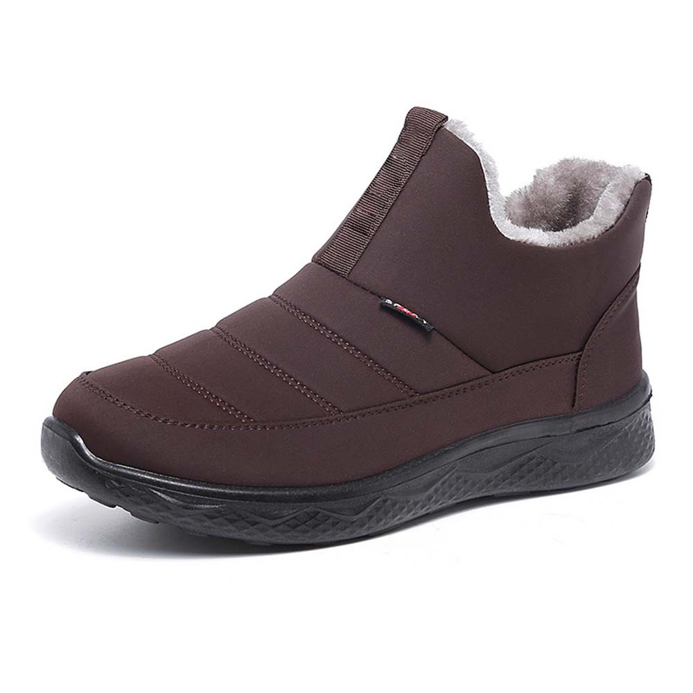 Winterstiefel aus verdicktem Samt und warmer Baumwolle