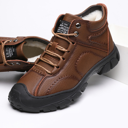 Winter-Herren-Outdoor-Fleece-warme Wanderschuhe