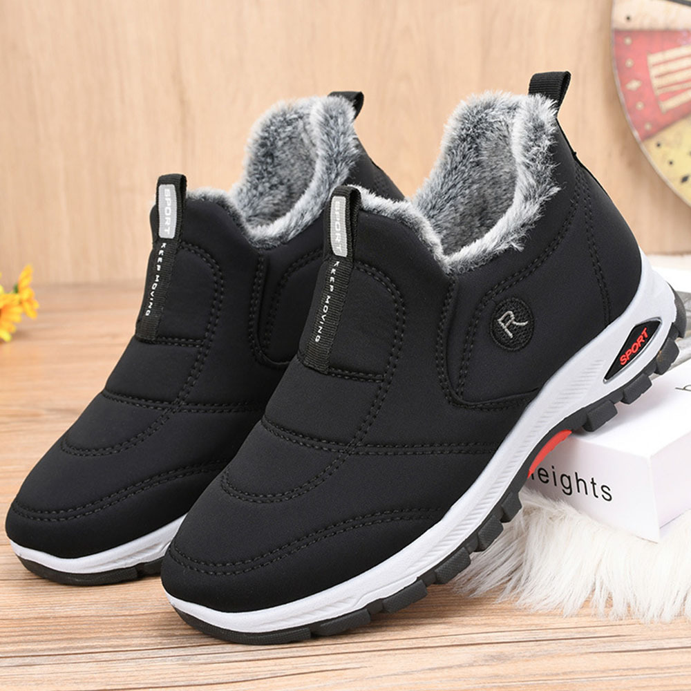 Warme Fleece-Schneestiefel