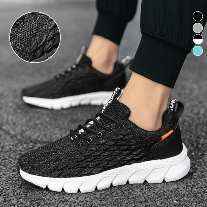 Neue modische Fly-Strick-Sneaker für Herren