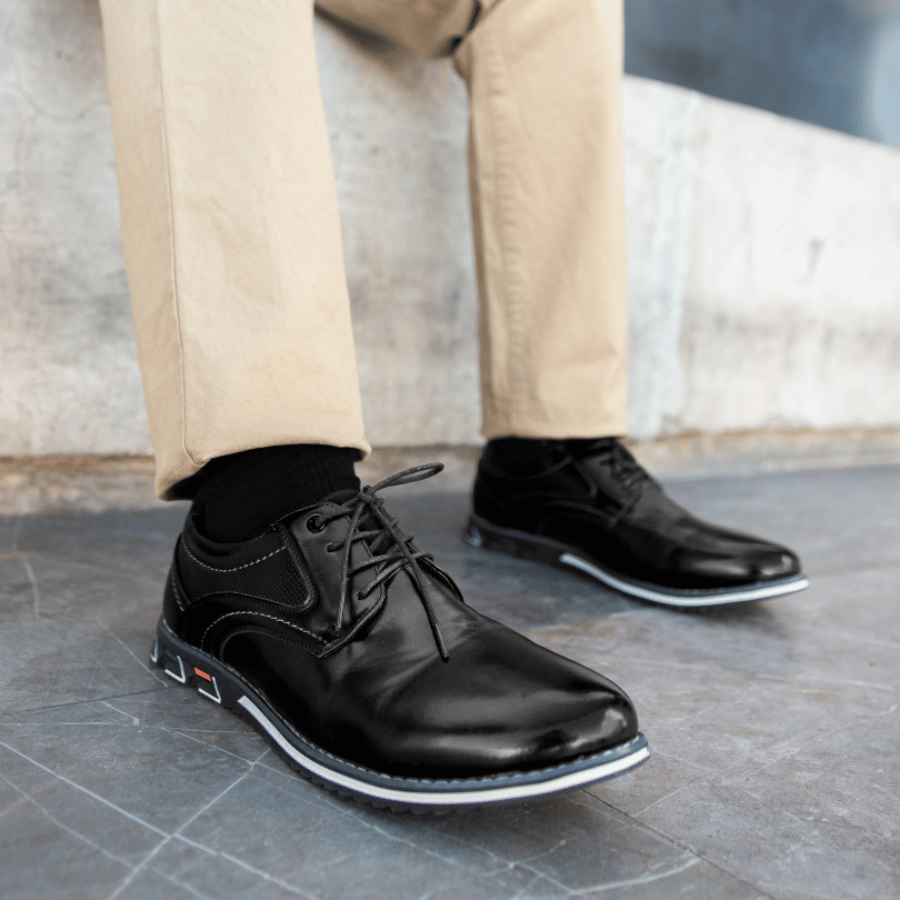 Herrenmode-Schuhe aus Kalbsleder