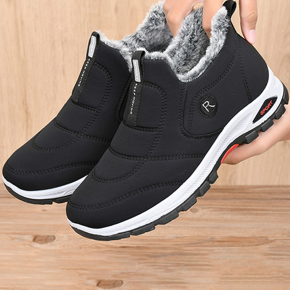 Warme Fleece-Schneestiefel