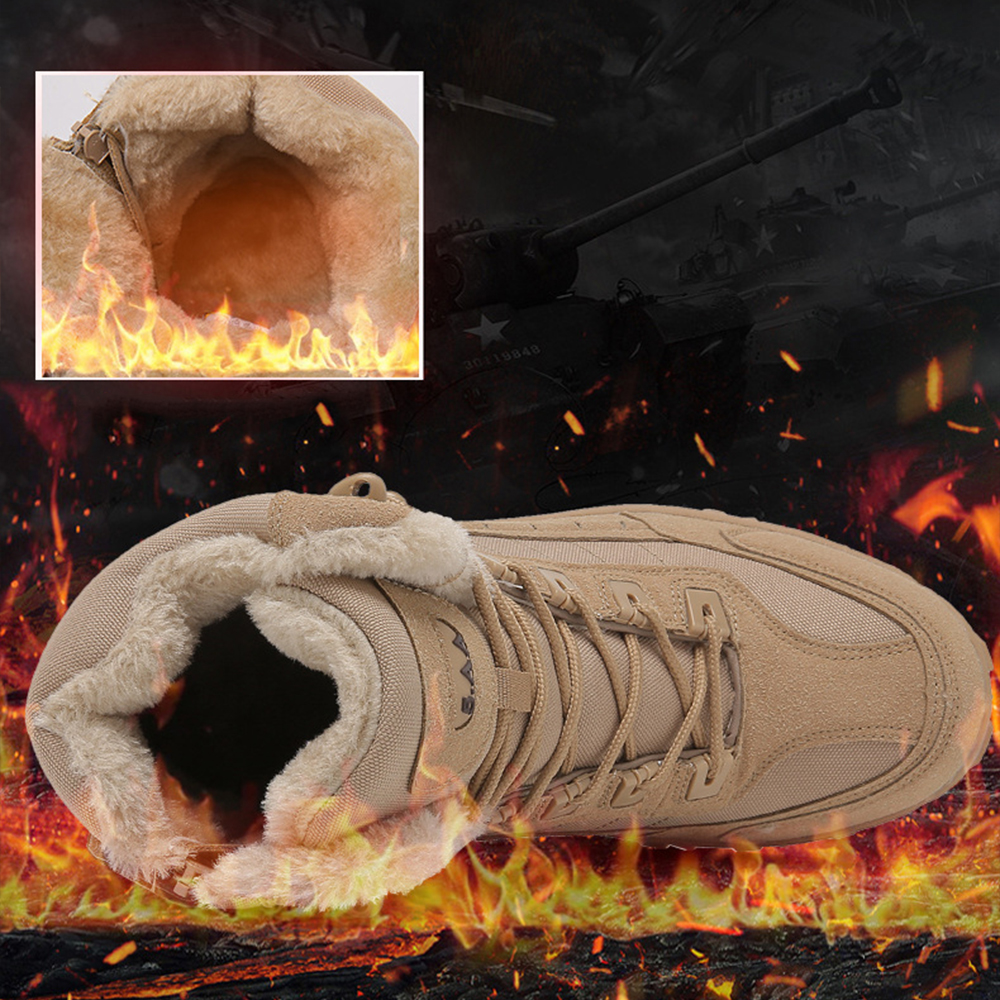 Neue Outdoor-Fleece-Trainingsstiefel für Herren