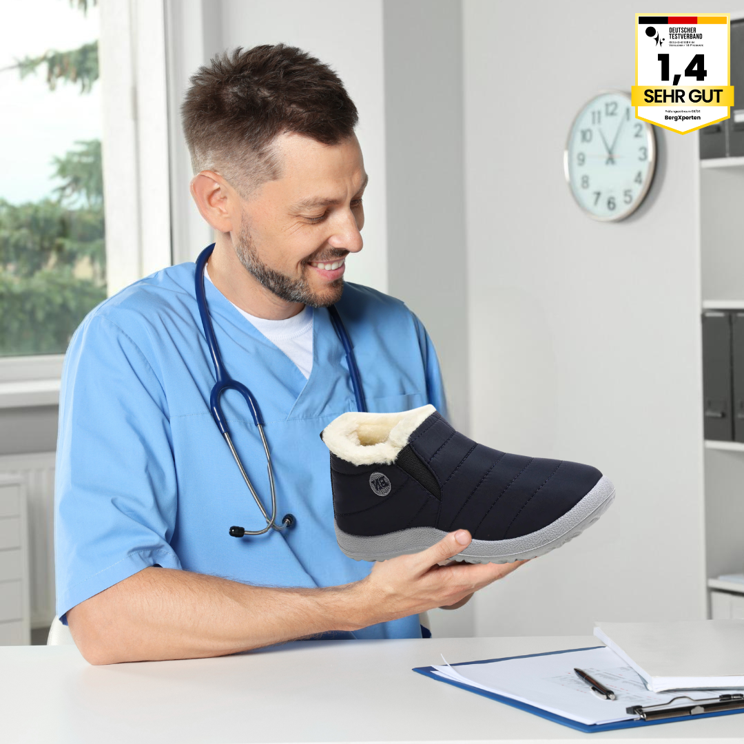 OrthoBooty - schmerzlindernde, wasserabweisende & gefütterte Komfortschuhe