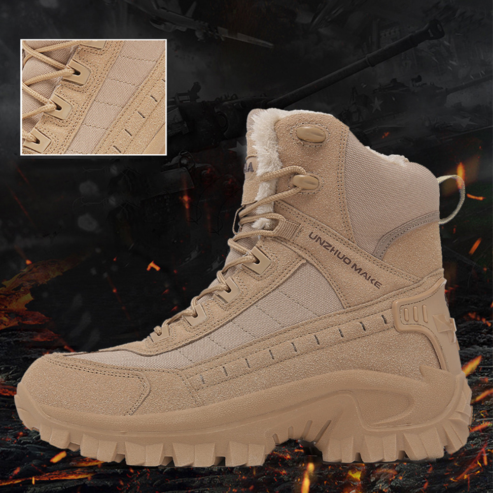 Neue Outdoor-Fleece-Trainingsstiefel für Herren