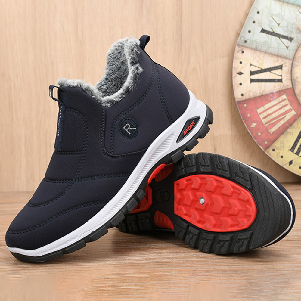 Warme Fleece-Schneestiefel