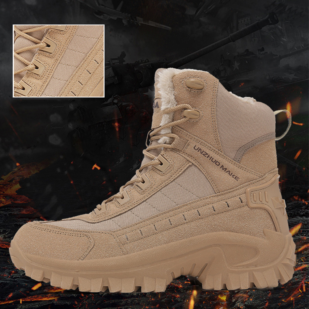 Neue Outdoor-Fleece-Trainingsstiefel für Herren