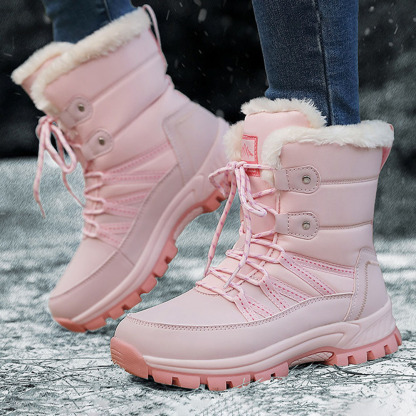 Windfeste, hohe Outdoor-Schneestiefel für Damen