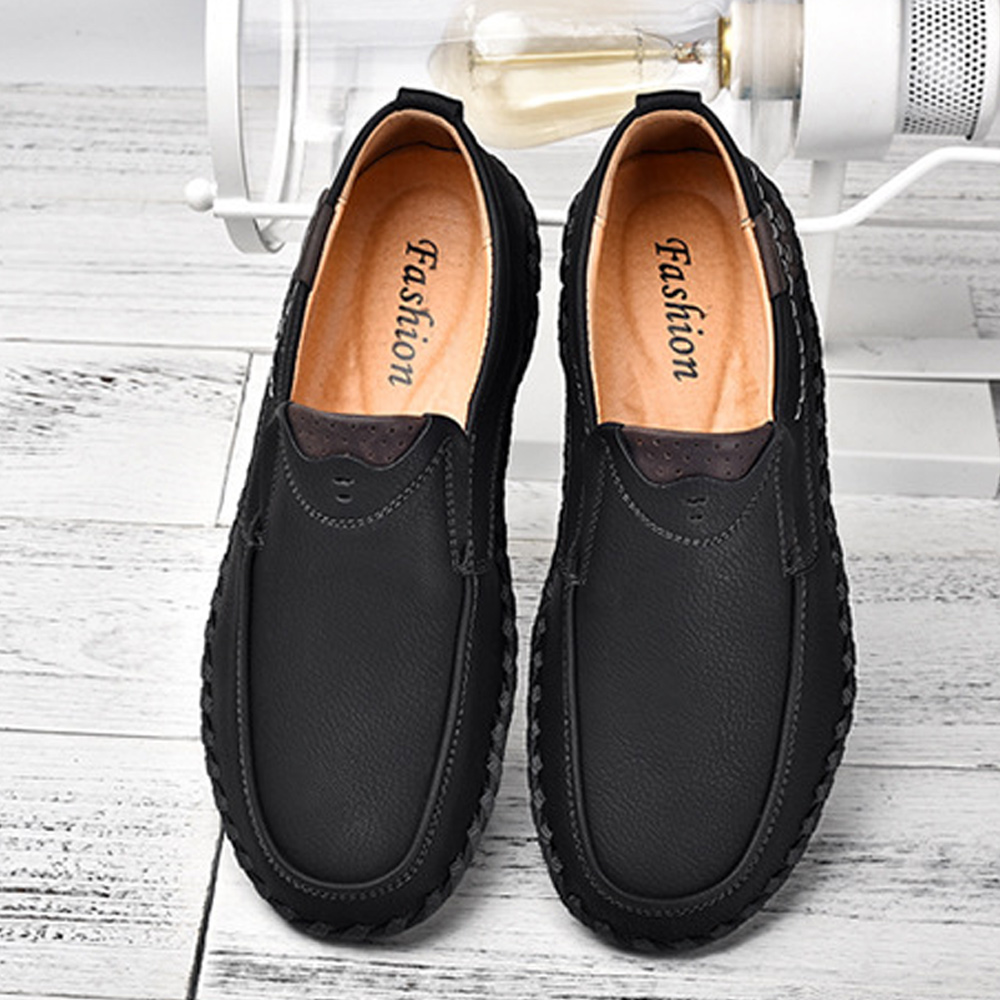 Neue handgefertigte Herren-Freizeitschuhe mit weicher Sohle