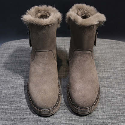 Neue, lässige, verdickte warme Damenstiefel für den Winter