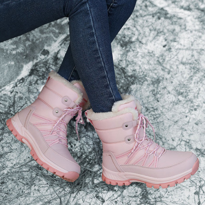 Windfeste, hohe Outdoor-Schneestiefel für Damen