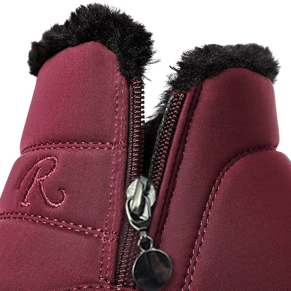 Winterwarme High-Top-Schuhe aus verdickter Samtbaumwolle für Männer und Frauen