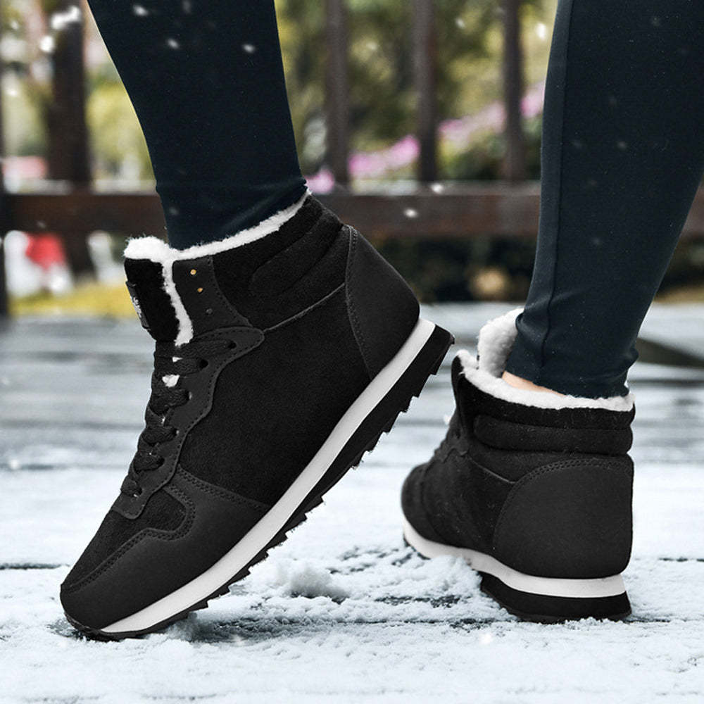 High-Top-Fleece, dicke, warme Schuhe