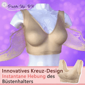 🔥2025Neujahrsrabatt👙Bequeme Korsett-BHs aus Spitze mit überkreuzter 
