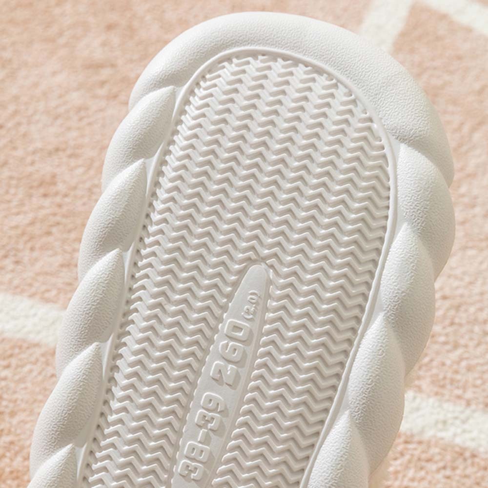 Stilvolle warme Baumwollschuhe mit dicker Sohle