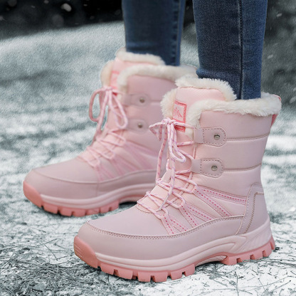 Windfeste, hohe Outdoor-Schneestiefel für Damen
