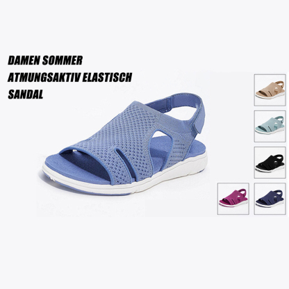 Atmungsaktive Hohlsandalen für Damen mit weicher Sohle