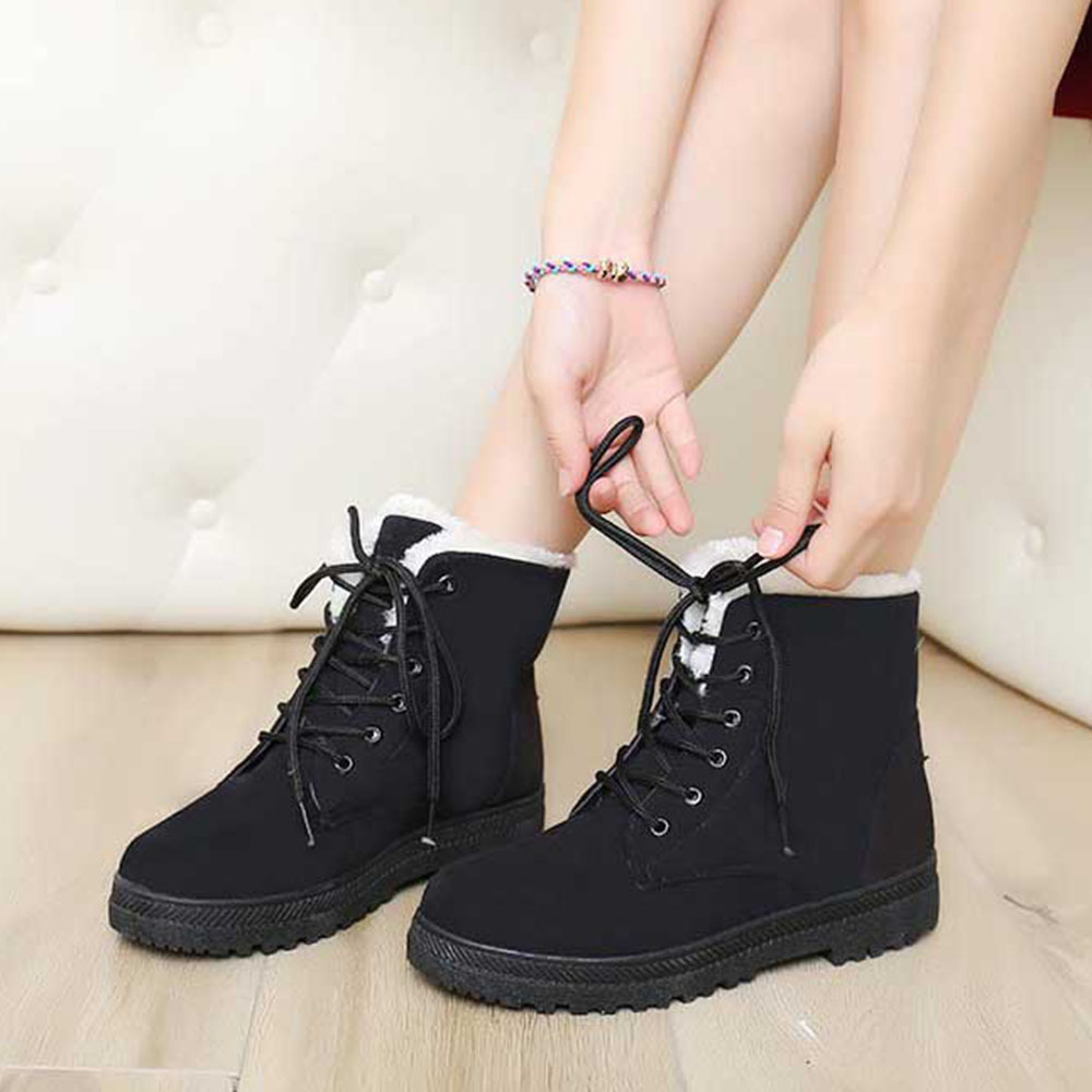 Neue warme Damen-Schneestiefel