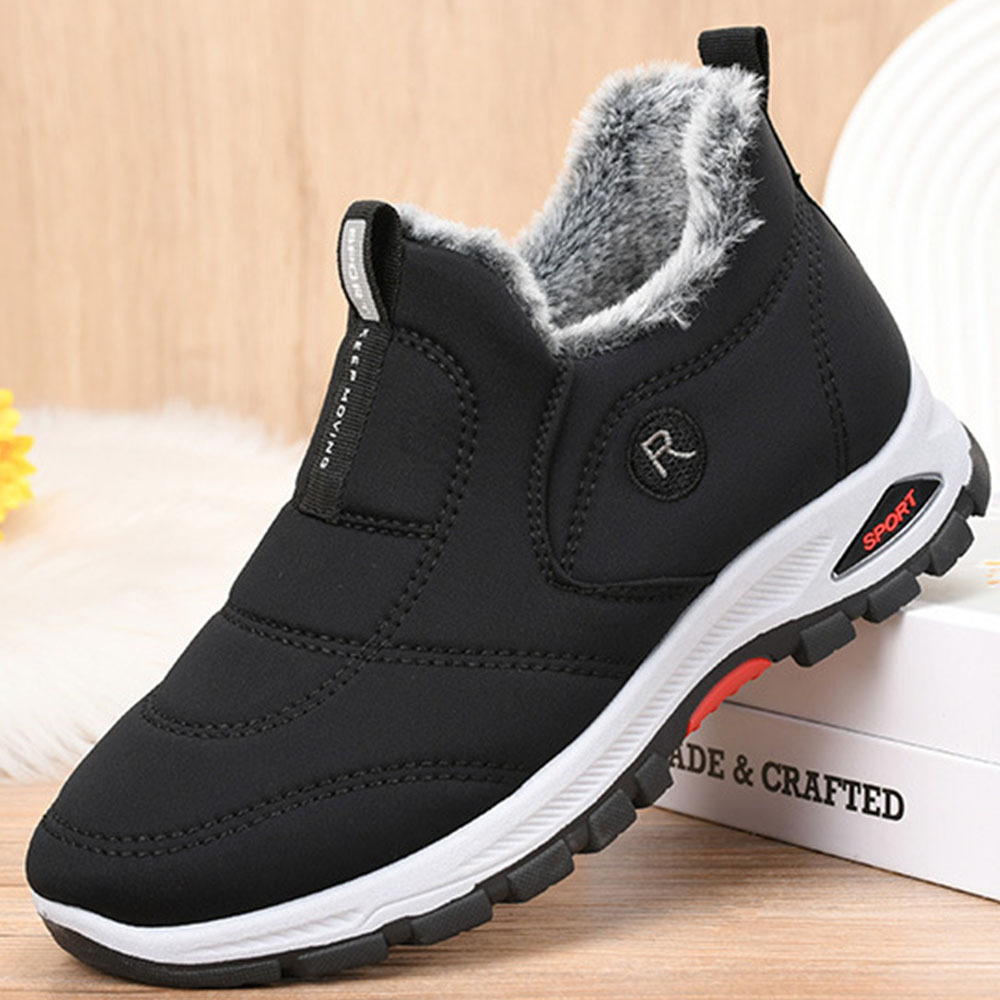 Warme Fleece-Schneestiefel