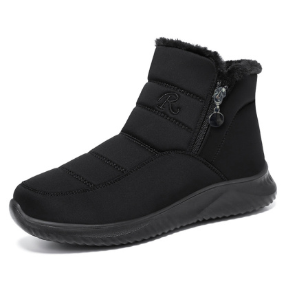 Winterwarme High-Top-Schuhe aus verdickter Samtbaumwolle für Männer un