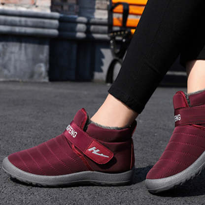 Winter warme Baumwollstiefel verdickte Schneestiefel