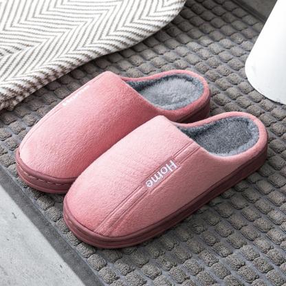 Neue Heim-Plüsch-Baumwollschuhe für Herbst und Winter