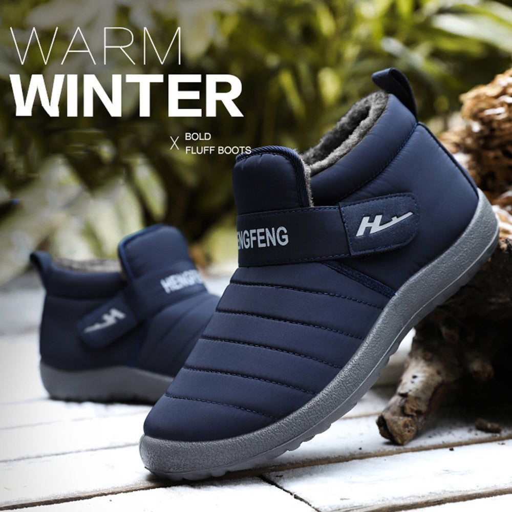 Winter warme Baumwollstiefel verdickte Schneestiefel