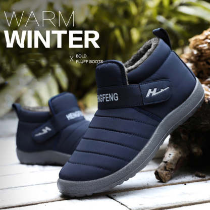 Winter warme Baumwollstiefel verdickte Schneestiefel