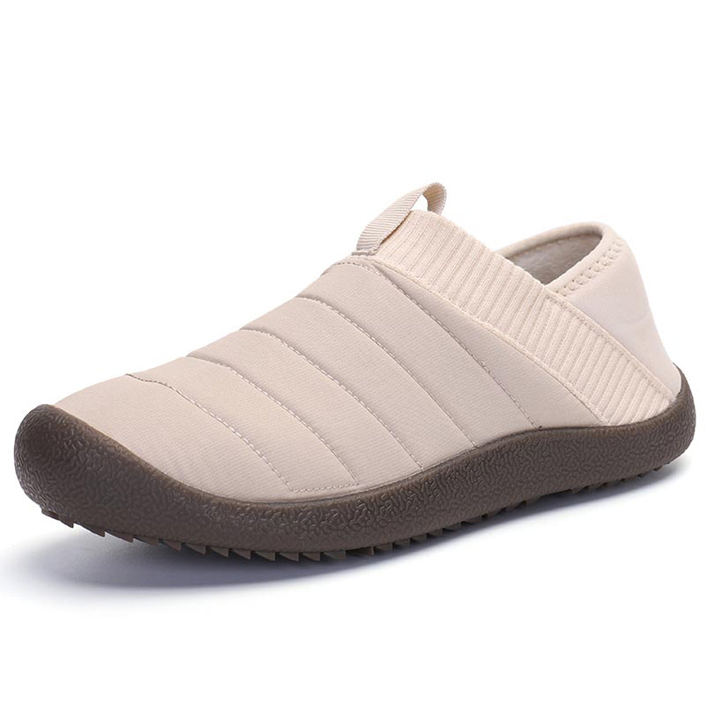 Plüschpantoffeln mit variablen Baumwollschuhen
